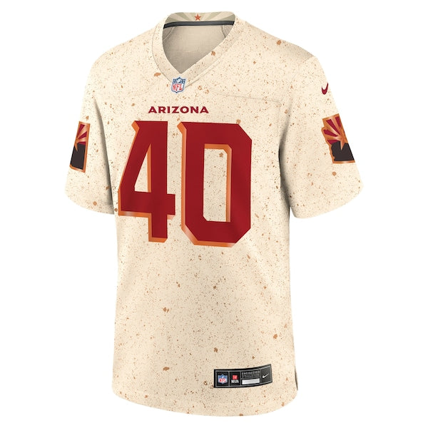 Pat Tillman Arizona Cardinals Nike 2025 Rivalries Collection Retired Player Game Jersey - Natural - Image 2