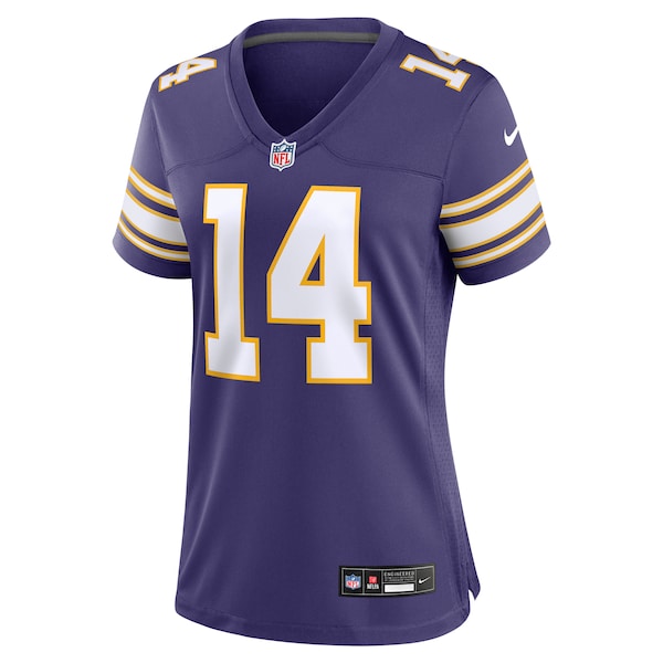 Sam Darnold Minnesota Vikings Nike Women's Alternate Game Jersey - Purple - Image 2
