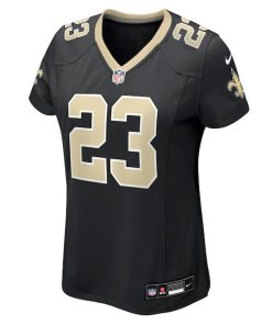 Alternative view of Julian Blackmon New Orleans Saints Nike Women's Team Game Jersey -  Black