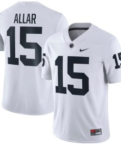 Men's Nike Drew Allar White Penn State Nittany Lions NIL Replica Football Jersey