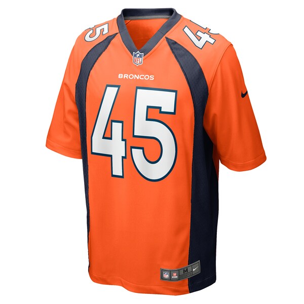 Christopher Allen Denver Broncos Nike Game Player Jersey - Orange - Image 2