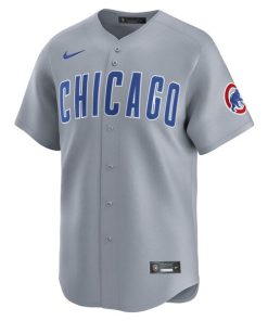 Alternative view of Chicago Cubs Nike Road Limited Jersey - Gray