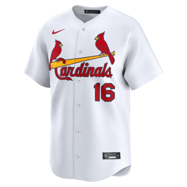 Nolan Gorman St. Louis Cardinals Nike Home Limited Player Jersey - White - Image 2