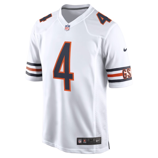 Eddie Jackson Chicago Bears Nike Game Jersey - White/Navy - Image 3