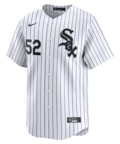 Alternative view of Mike Clevinger Chicago White Sox Nike Home Limited Player Jersey - White