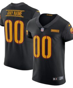 Washington Commanders Nike Vapor Untouchable Elite Custom Alternate Jersey - Black