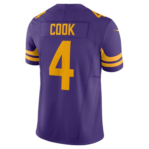 Dalvin Cook Minnesota Vikings Nike Vapor F.U.S.E. Limited Jersey - Purple/White - Image 4