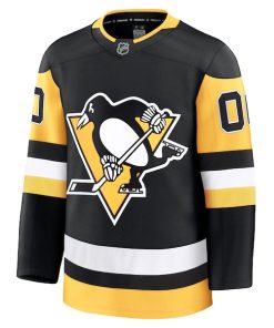 Alternative view of Pittsburgh Penguins  Home Premium Custom Jersey - Black/White