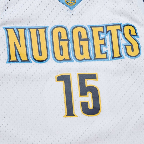 Nikola Jokic Denver Nuggets 2016/17 Throwback Swingman Jersey - White - Image 3