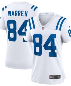 Tyler Warren Indianapolis Colts Nike Women's Game Jersey - White