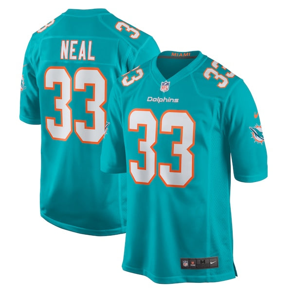 Siran Neal Miami Dolphins Nike Game Jersey - Aqua