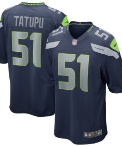 Lofa Tatupu Seattle Seahawks Nike Game Retired Player Jersey - College Navy