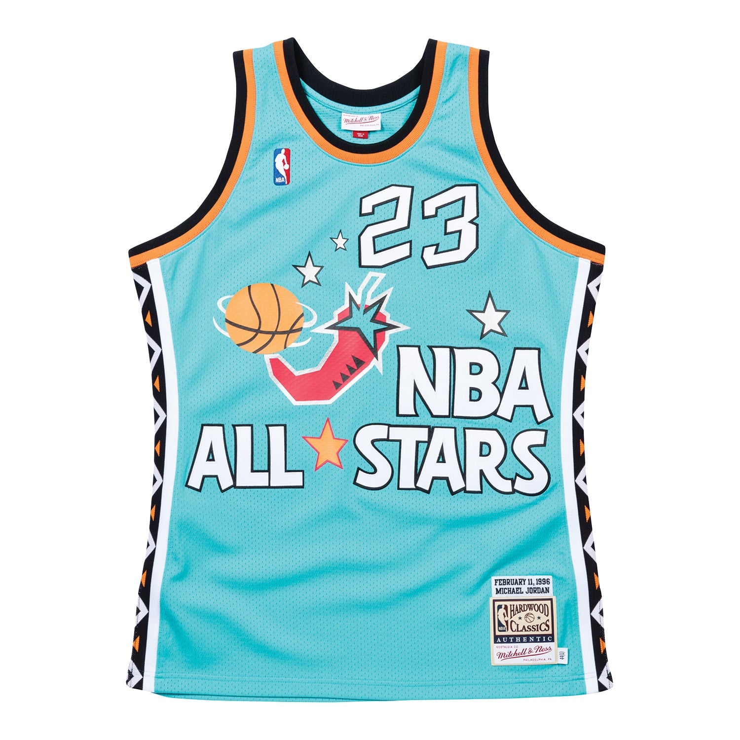 MICHAEL JORDAN Chicago BULLS 1996 East ALL STAR M&N Authentic Jersey - Image 2