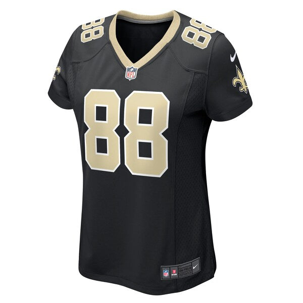 J.P. Holtz New Orleans Saints Nike Women's Game Player Jersey - Black - Image 2