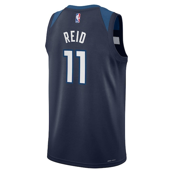 Naz Reid Minnesota Timberwolves Nike Youth Swingman Jersey - Icon Edition - Navy - Image 3