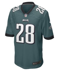 Alternative view of Josh Jobe Philadelphia Eagles Nike Game Player Jersey - Midnight Green