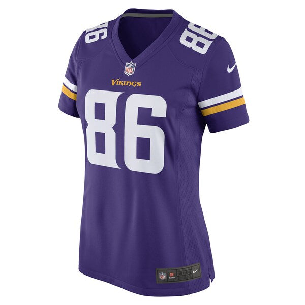 Johnny Mundt Minnesota Vikings Nike Women's Game Player Jersey - Purple - Image 2