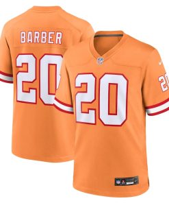 Ronde Barber Tampa Bay Buccaneers Nike Throwback Game Jersey - Orange