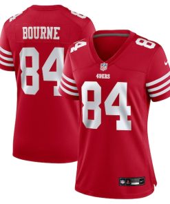 Kendrick Bourne San Francisco 49ers Nike Women's Team Game Jersey -  Scarlet