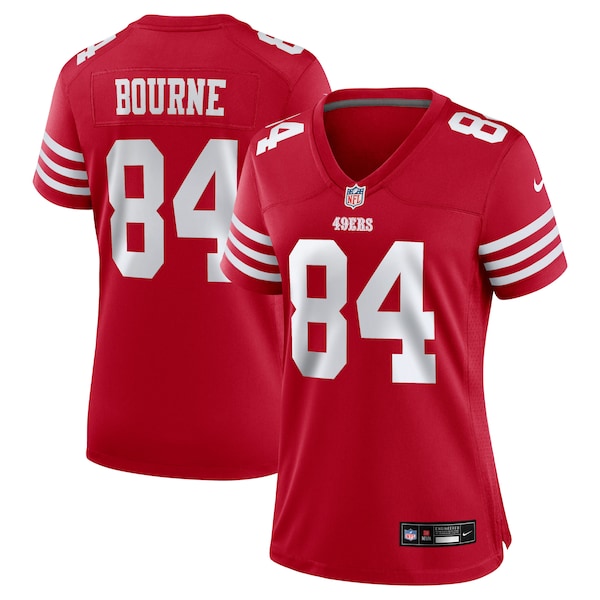 Kendrick Bourne San Francisco 49ers Nike Women's Team Game Jersey - Scarlet