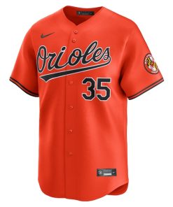 Alternative view of Adley Rutschman Baltimore Orioles Nike Alternate Limited Player Jersey?¨C Orange