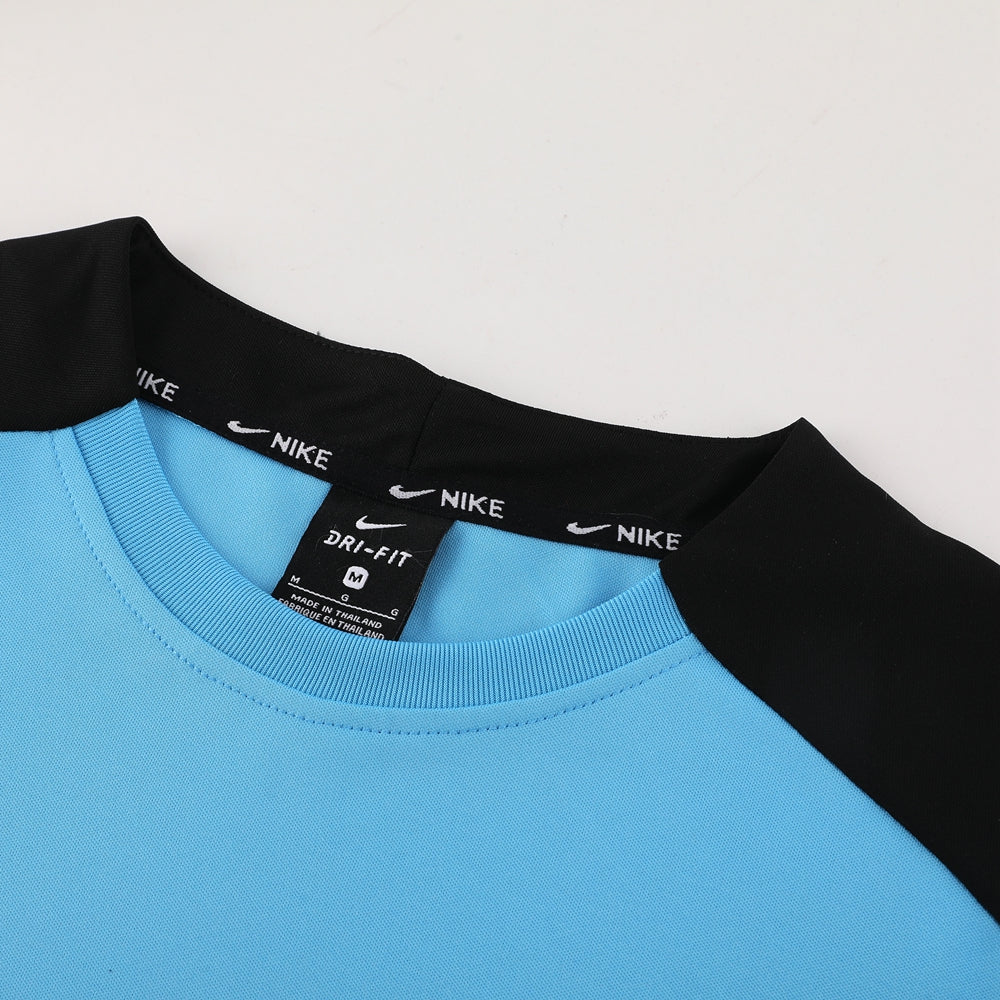 Nike Short Sleeve Training Jersey Set-ND05- Sky Blue - Image 8