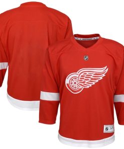 Detroit Red Wings Youth Home Replica Blank Jersey - Red