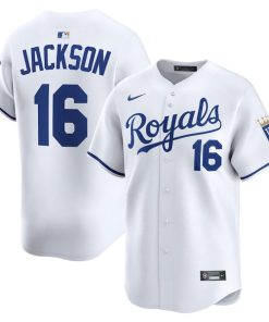 Bo Jackson Kansas City Royals Nike Home Limited Player Jersey - White