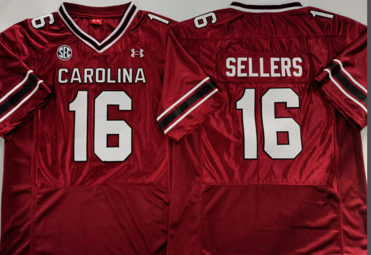 Omarion Sellers NCAA South Carolina Gamecocks Nike Vapor Limited Jersey