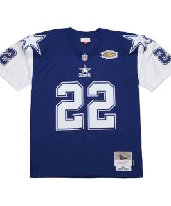 Alternative view of Emmitt Smith Dallas Cowboys  1995 Legacy Replica Jersey - Navy