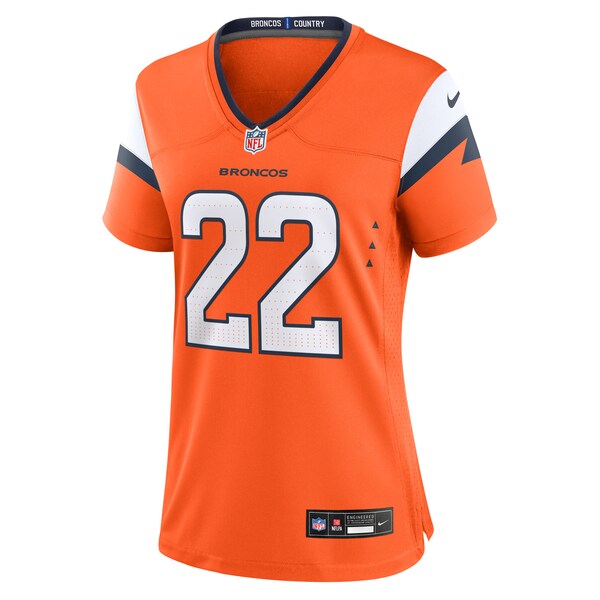 Brandon Jones Denver Broncos Nike Women's Team Game Jersey - Orange - Image 3