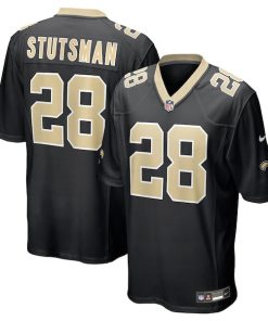 Danny Stutsman New Orleans Saints Nike Team Game Jersey -  Black