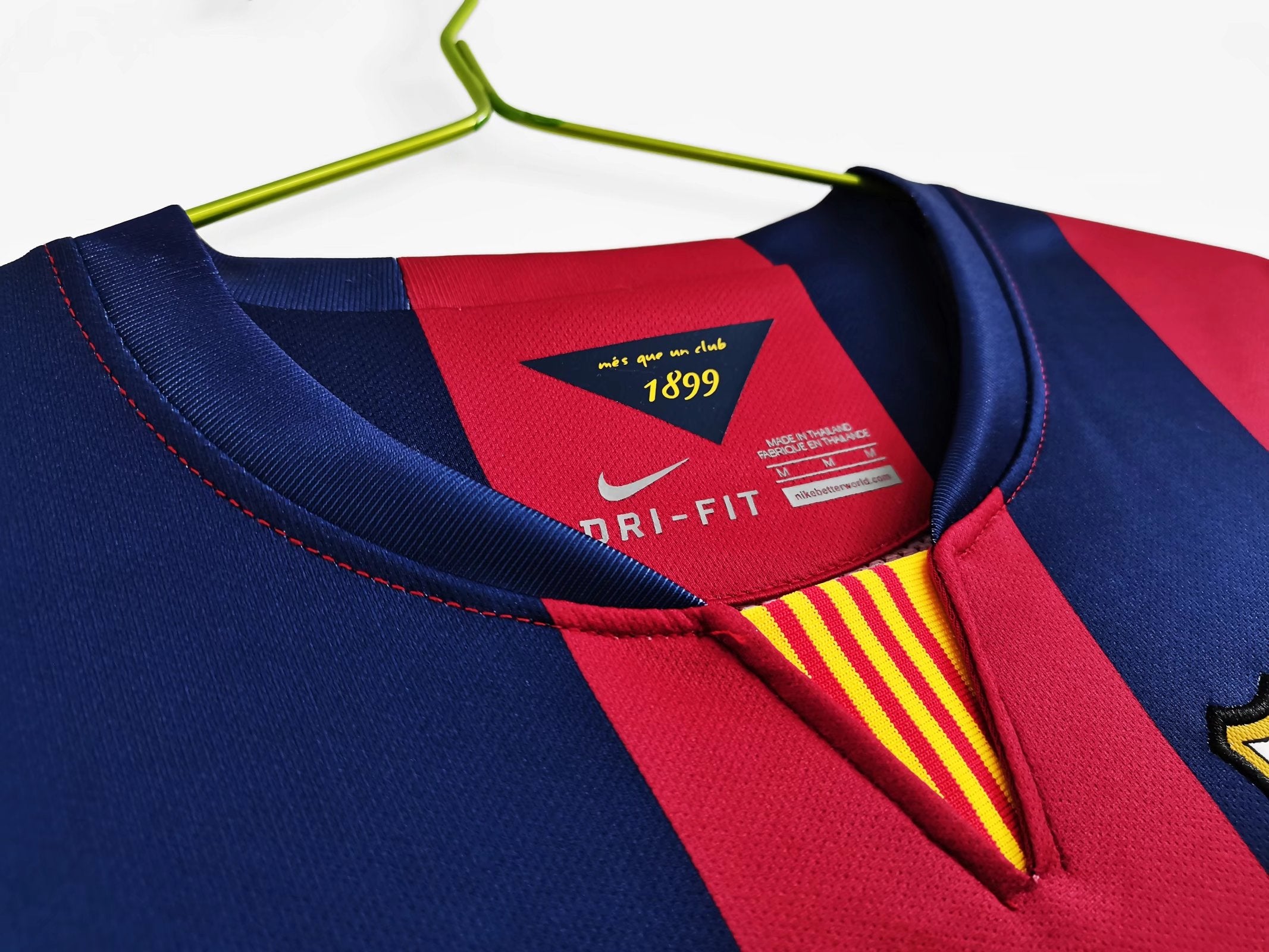 Barcelona 2014-15 Home Vintage Jersey - Image 5