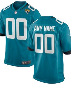 Jacksonville Jaguars Nike Alternate Custom Game Jersey - Teal