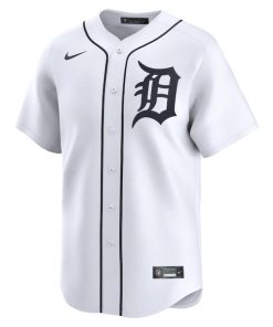 Alternative view of Detroit Tigers Nike Home Limited Pick-A-Player Retired Roster Jersey - White