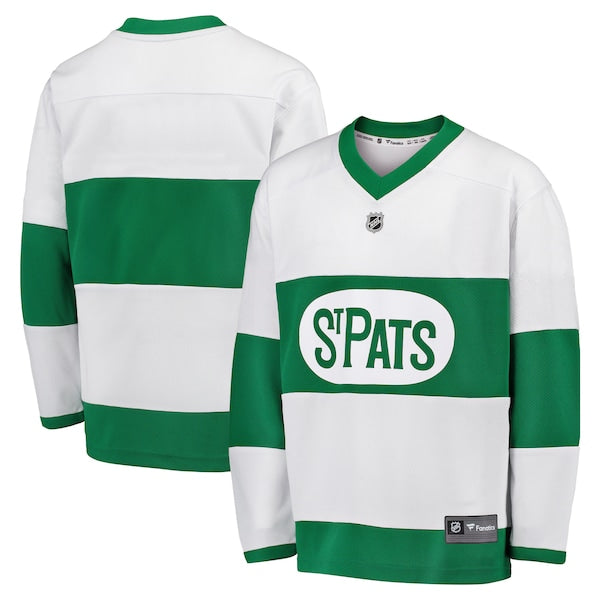 Toronto Maple Leafs Youth Away Replica Blank Jersey - White