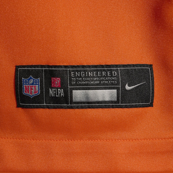 Dre Greenlaw Denver Broncos Nike Team Game Jersey - Orange - Image 6