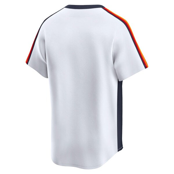 Houston Astros Nike Throwback Cooperstown Collection Limited Jersey - White - Image 3
