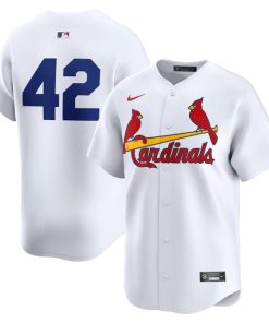 St. Louis Cardinals Nike 2024 Jackie Robinson Day Home Limited Jersey?¨C White