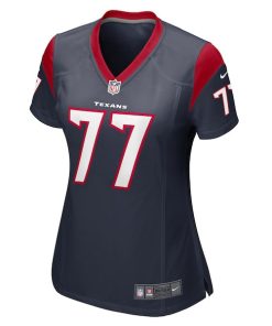 Alternative view of George Fant Houston Texans Nike Women's  Game Jersey -  Navy
