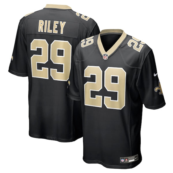 Quincy Riley New Orleans Saints Nike Team Game Jersey - Black