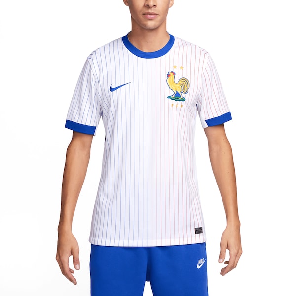 France National Team Nike 2024 Away Replica Blank Jersey - White - Image 5