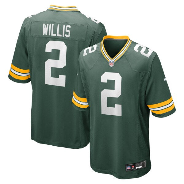 Malik Willis Green Bay Packers Nike Game Jersey - Green - Image 6