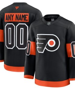 Alternative view of Philadelphia Flyers  Alternate Premium Custom Jersey - Black