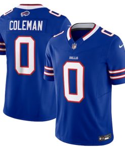 Alternative view of Keon Coleman Buffalo Bills Nike Team Vapor F.U.S.E. Limited Jersey - Royal/Red