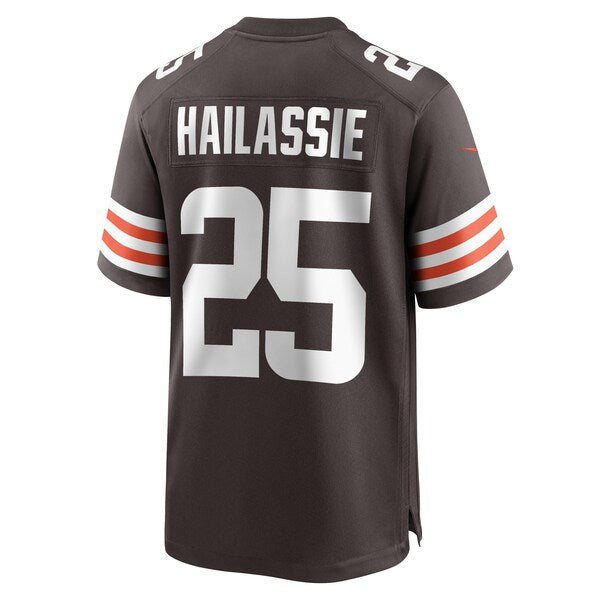 Kahlef Hailassie Cleveland Browns Nike Team Game Jersey - Brown - Image 3