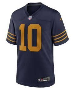 Alternative view of Jordan Love Green Bay Packers Nike The 1923 Classic Game Jersey - Navy