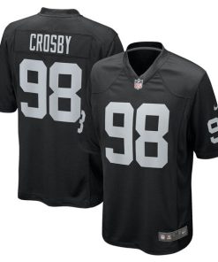 Maxx Crosby Las Vegas Raiders Nike Game Jersey - Black