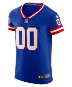 Alternative view of New York Giants Nike  Vapor F.U.S.E. Elite Custom Jersey - Blue