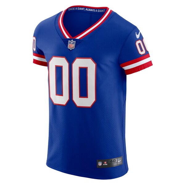 New York Giants Nike Vapor F.U.S.E. Elite Custom Jersey - Blue - Image 2
